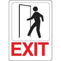 Hy-Ko Exit Sign 5" x 7", 5PK A02067